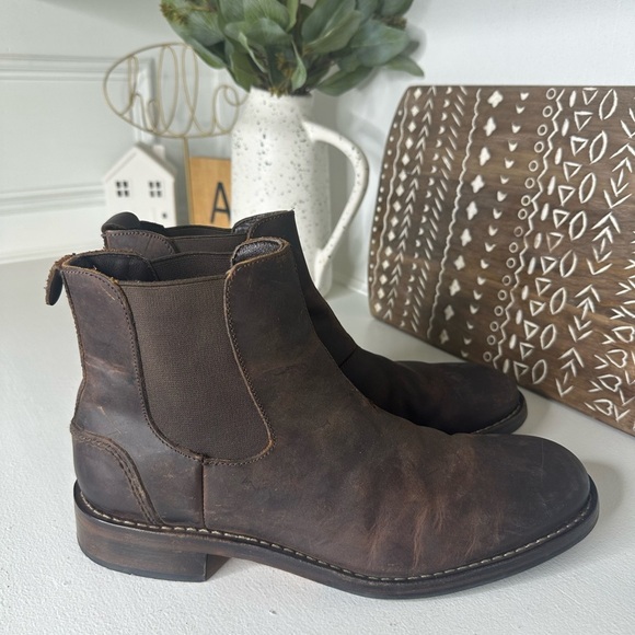 Wolverine Brown Leather Men's Boots - Picture 4 of 9